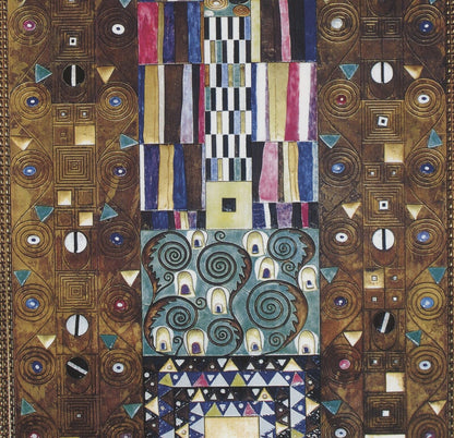 Gustav Klimt Dekoratives Panneau " Offset Lithograph