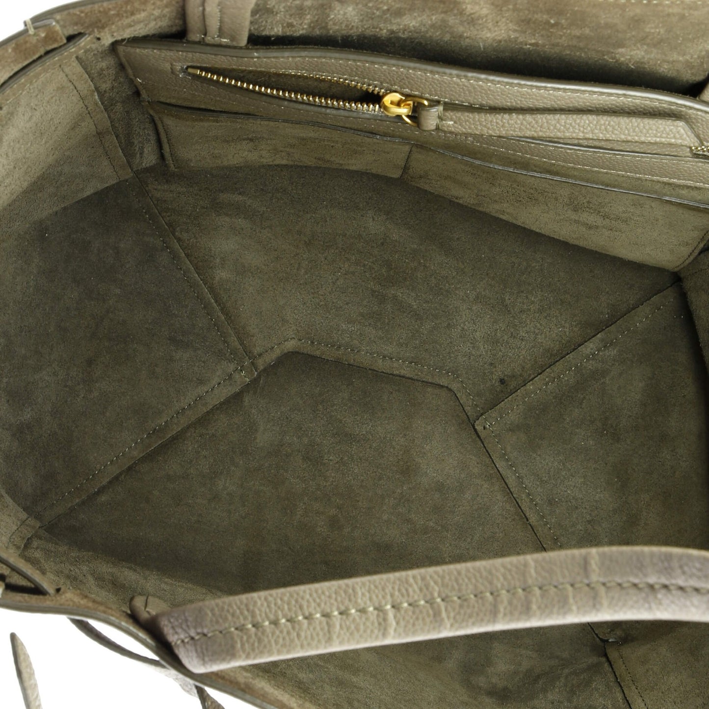 Celine Phantom Tie Cabas Tote Leather Small