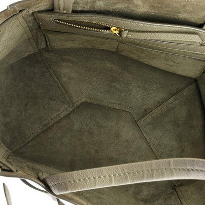 Celine Phantom Tie Cabas Tote Leather Small