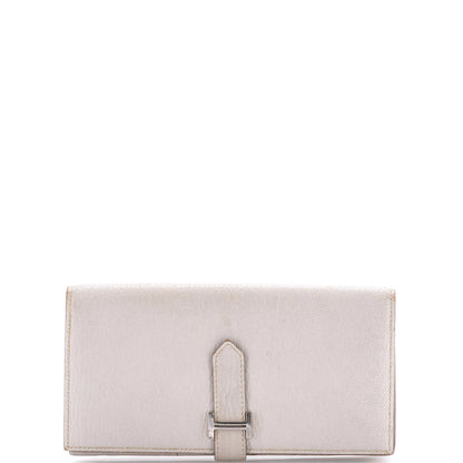 Hermes Bearn Wallet Chevre Mysore Long