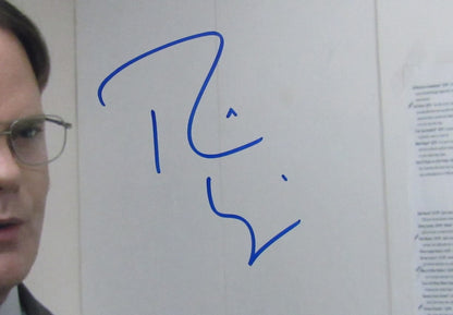 Rainn Wilson Autographed 16X20 Photo "The Office"
