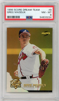 Greg Maddux 1996 Score Dream Team #9 Psa Nm-Mt 8 Card