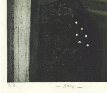 Karl Fred Dahmen Untitled Signed " Etching