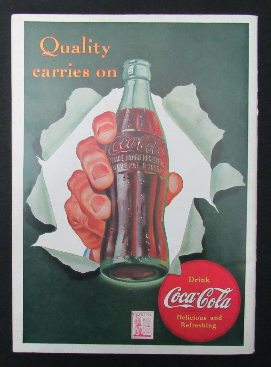 10/21/1944 Wisconsin Vs. Notre Dame College Program 185934