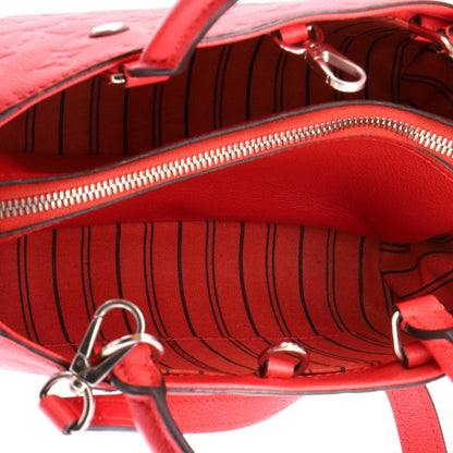 Louis Vuitton Montaigne Handbag Monogram Empreinte Leather Bb