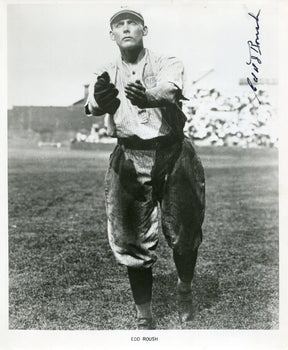 Edd Roush Autographed 8X10 Jsa Certified Reds Photo