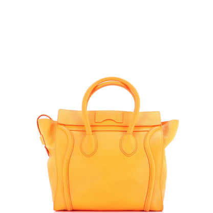 Celine Luggage Bag Grainy Leather Mini