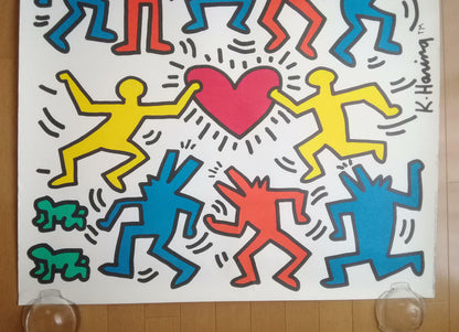 Keith Haring oversized poster 90 cm x 90 cm