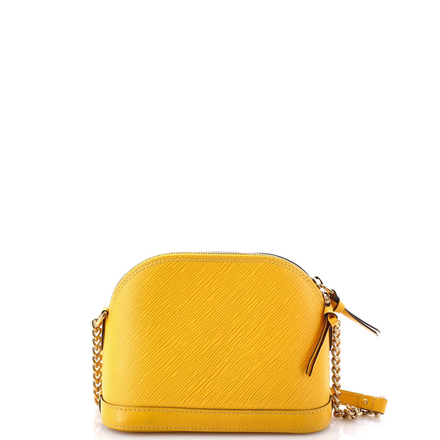 Louis Vuitton Alma Chain Handbag Epi Leather Mini