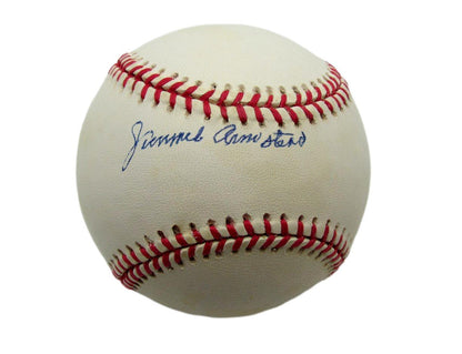 Jimmie Armstead Signed Oal Baseball Negro League