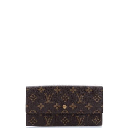 Louis Vuitton Vintage Sarah Wallet Monogram Canvas