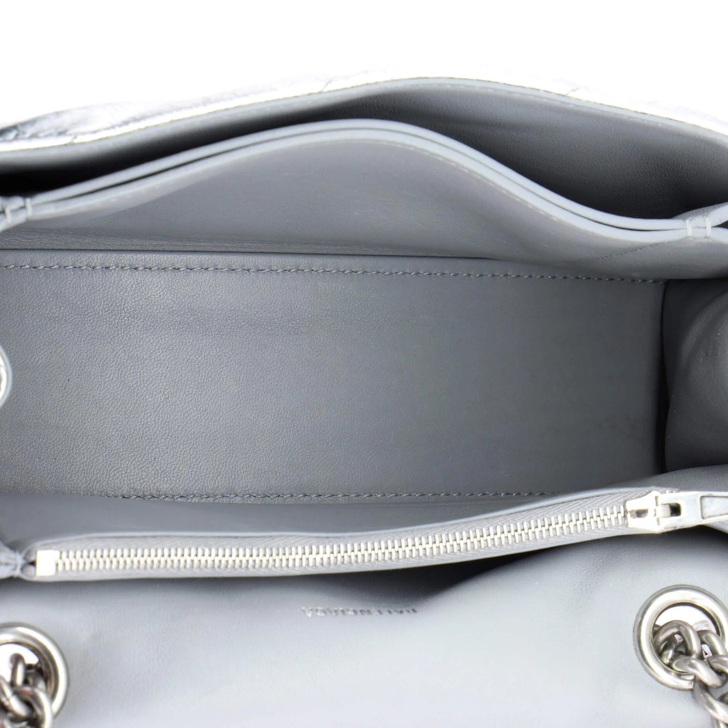 Balenciaga Crush Chain Flap Bag Quilted Crushed Calfskin Small