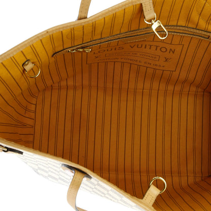 MM Louis Vuitton Neverfull NM Tote Damier with Braided Detail