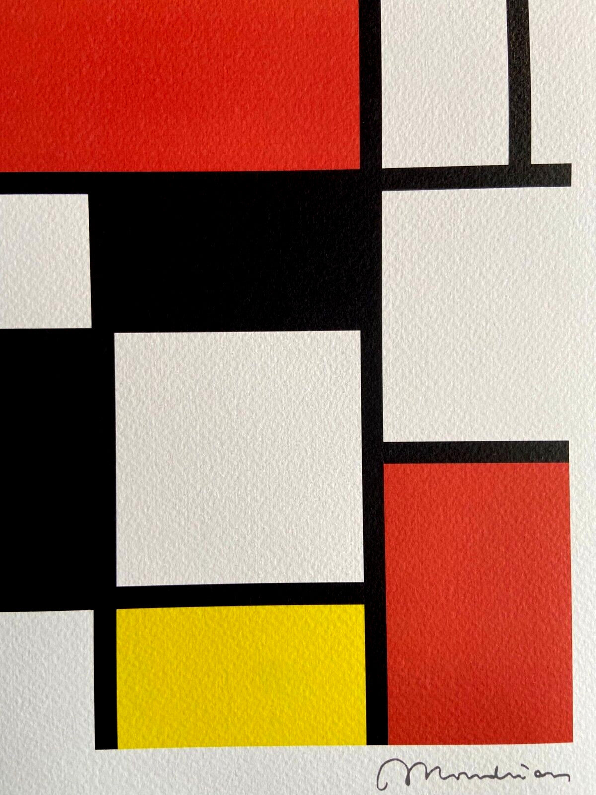 Piet Mondrian Lithograph 1978 180Ex