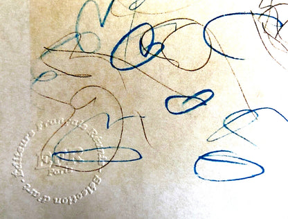 Gustav Klimt Lithograph Coa Signed Numbered By Hand