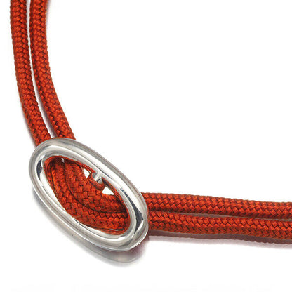 HERMES Necklace Chaine d'ancre 925 Sterling