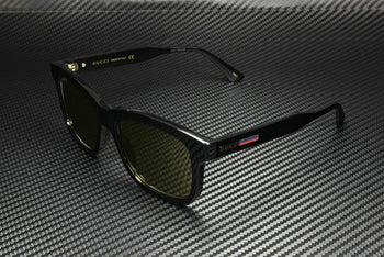 GUCCI GG0824S 006 Black Brown Rectangle Square 55