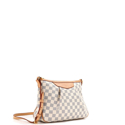 Louis Vuitton Siracusa Handbag Damier Pm