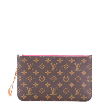 Louis Vuitton Neverfull Pochette Monogram Canvas Large
