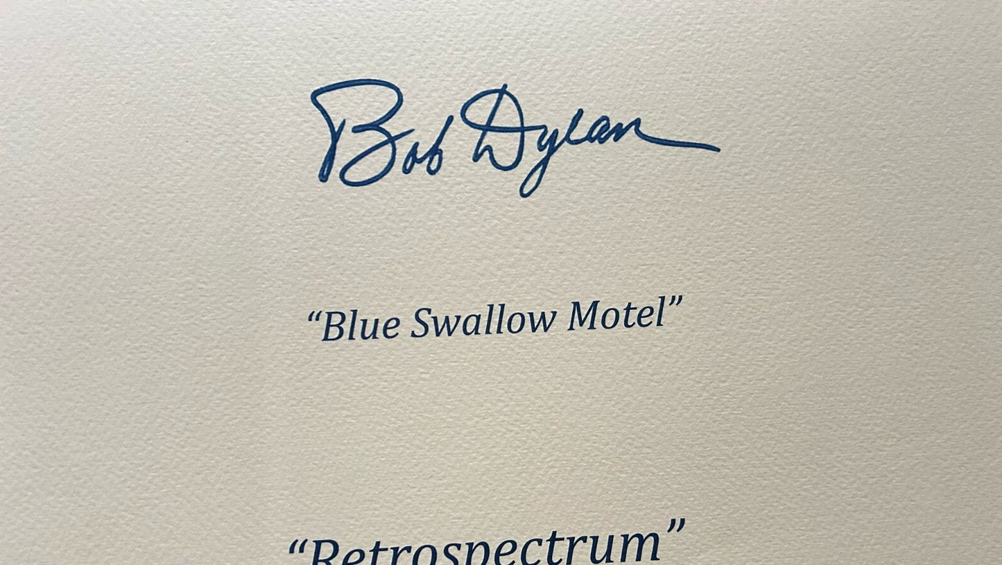 Bob Dylan Lithograph Coa Signed Op Numbered By Hand Limited 250Ex