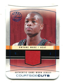 Dwyane Wade 2003 Flair Final Edition Courtside Cuts #Ccdw /25