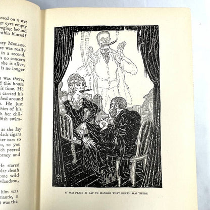 Gothic - Alraune by Hanns Heinz Ewers - 1st English 1929 Illustrated Mahlon Blaine