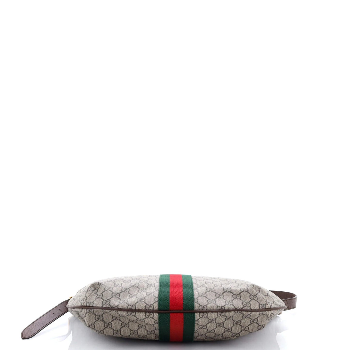 Gucci Ophidia Half Moon Hobo Gg Coated Canvas Large