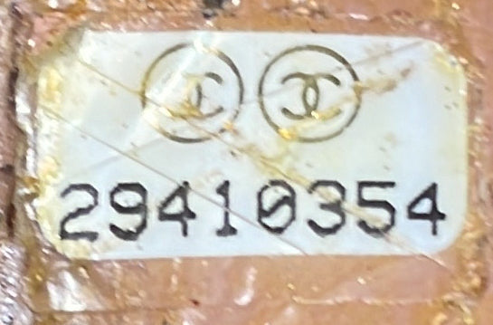 Chanel Deauville Tote Striped Mixed Fibers Medium