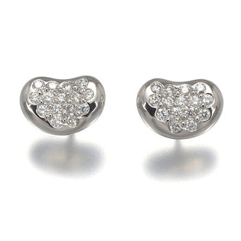 Tiffany&Co. Earrings Bean Diamond 950 900 Platinum