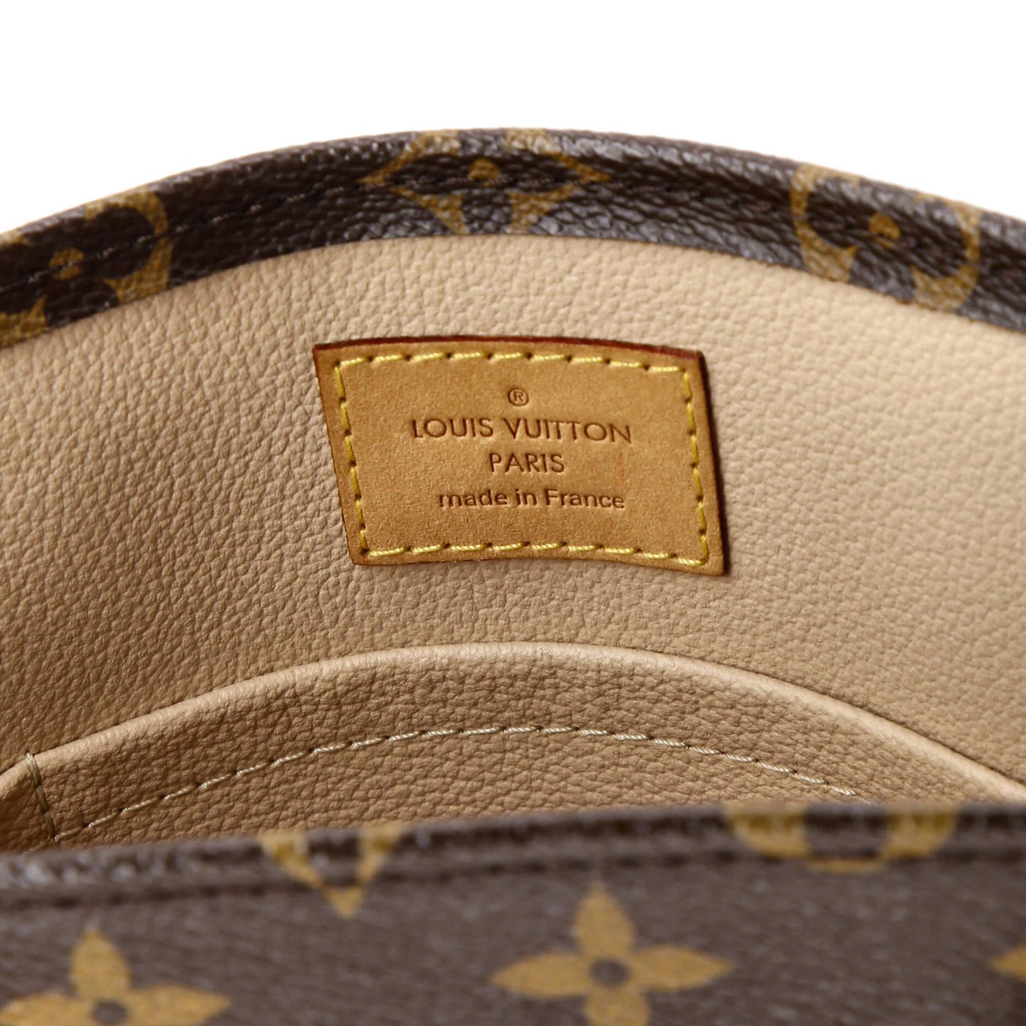 Louis Vuitton Sac Plat Bag Monogram Canvas