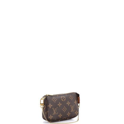 Louis Vuitton Pochette Accessoires Monogram Canvas Mini