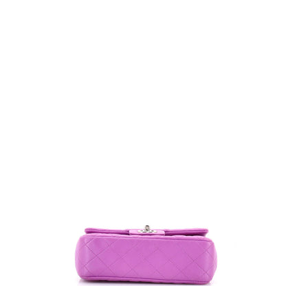 Chanel Classic Single Flap Bag Quilted Lambskin Mini