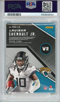 Laviska Shenault Jr. Autographed 2020 Panini Xr Excellence Jersey Rookie Card (P