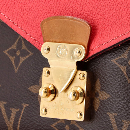 Louis Vuitton Pallas Chain Shoulder Bag Monogram Canvas And Calfskin