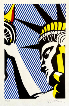 Roy Lichtenstein Lithograph Coa Signed Numbered