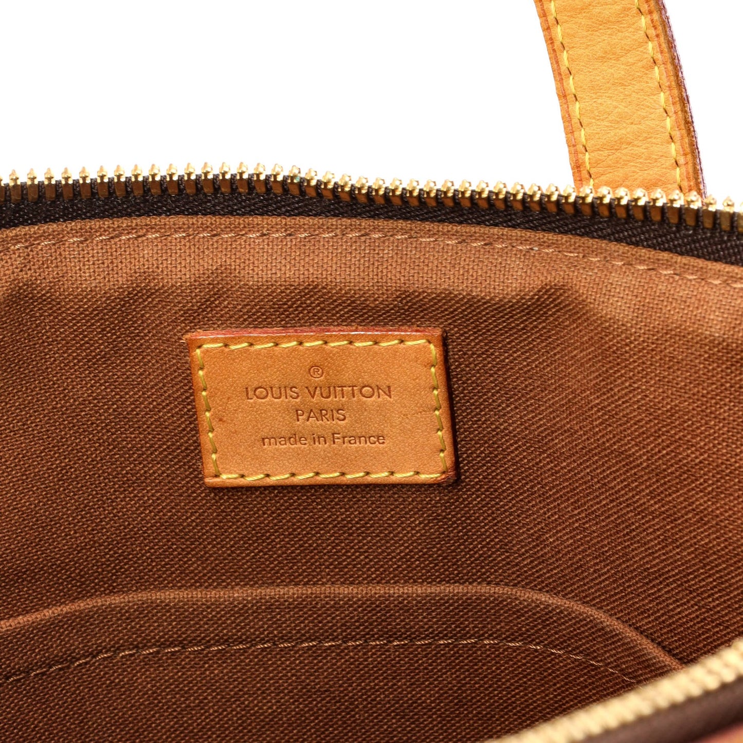 Louis Vuitton Palermo Handbag Monogram Canvas Pm