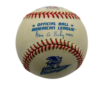 Billy Crystal Signed/Auto Oal 1999 Al Championship Baseball Psa/Dna 194398
