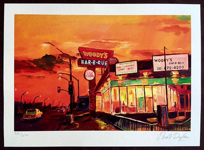 Bob Dylan Lithograph Coa Signed Op Numbered Limited Museum