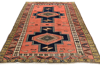 Handmade Farmho Boho Tribal Oriental Rug