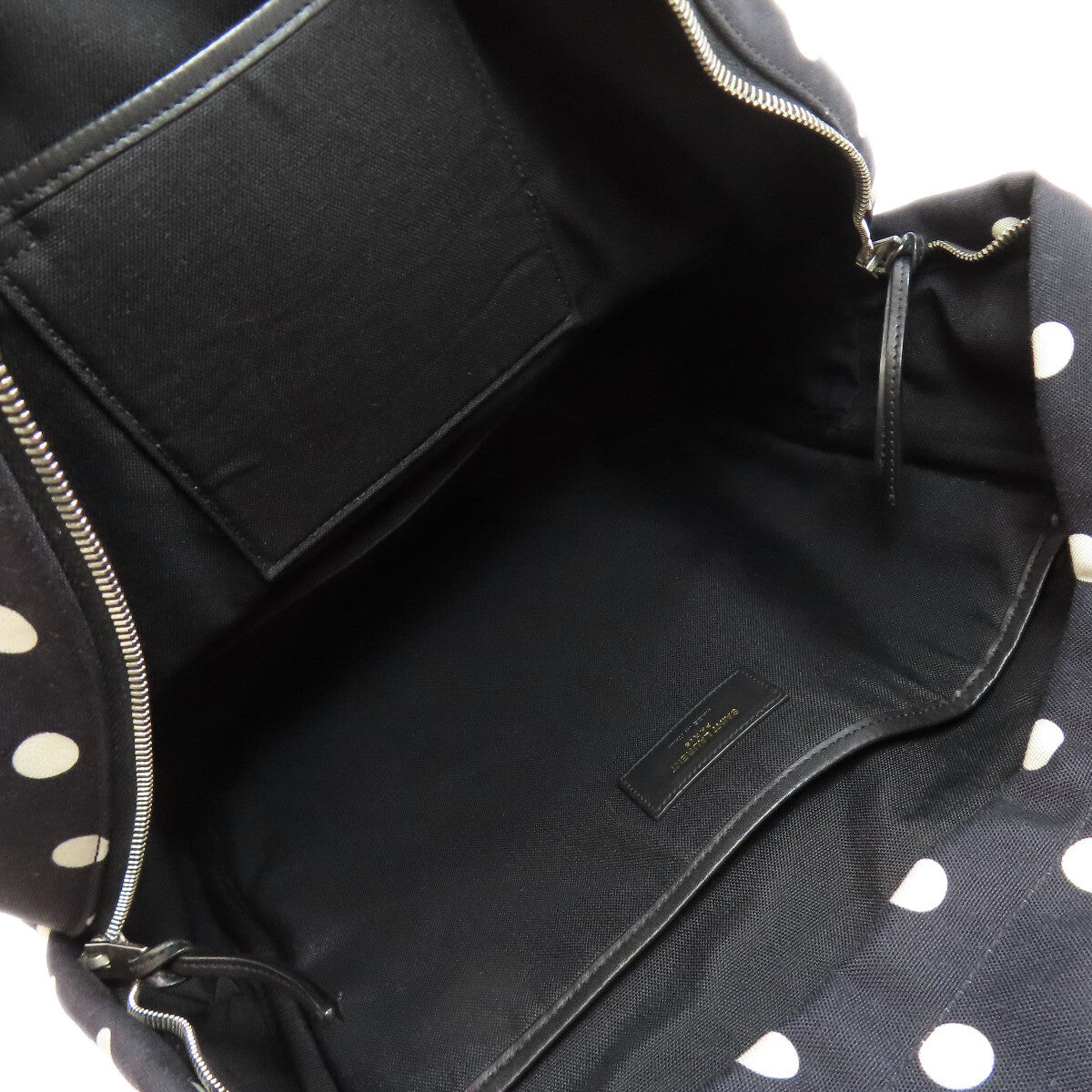 Saint Laurent   Backpack  Daypack Dot Pattern