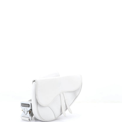 Christian Dior Saddle Crossbody Bag Leather Mini