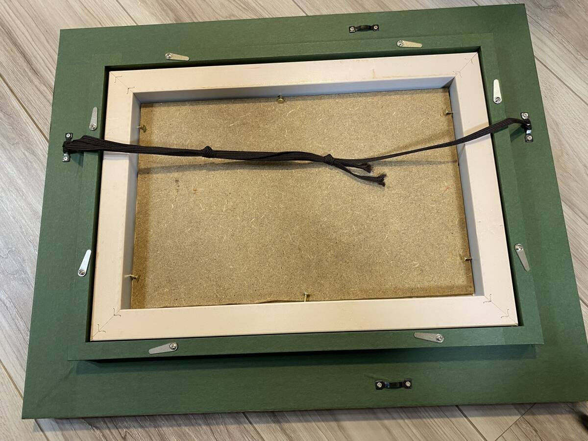 Luigi Cercua Original Oil Painting Paris Signed Canvas Knife Work W/ Frame