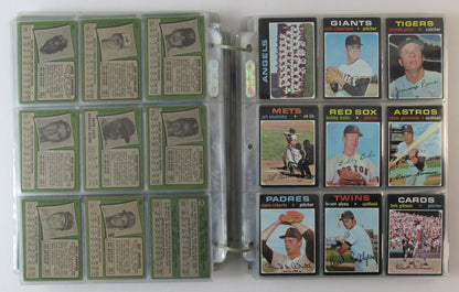 1971 Topps Baseball Complete Set (752) Cards Aaron Clemente Munson Ryan 189194