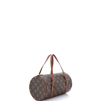 Louis Vuitton Papillon Handbag Monogram Canvas 26