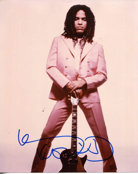 Lenny Kravitz Autographed 8X10 Photo