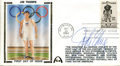 John Elway Autographed May 24Th, 1984 First Day Cover (Psa)