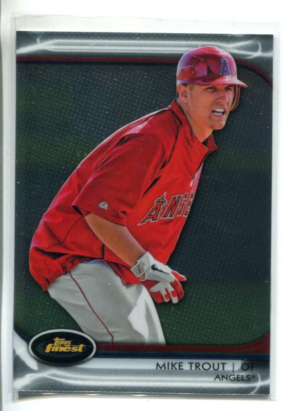 Mike Trout 2012 Topps Finest #78 Card