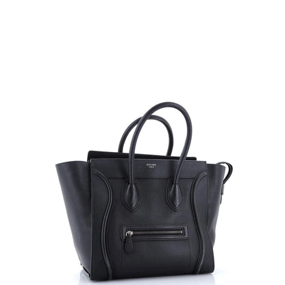 Mini Celine Luggage Bag Grainy Leather
