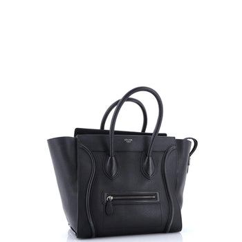 Mini Celine Luggage Bag Grainy Leather