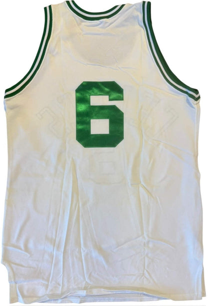 William F Russell Autographed Mitchell & Ness Boston Celtics Authentic Jersey